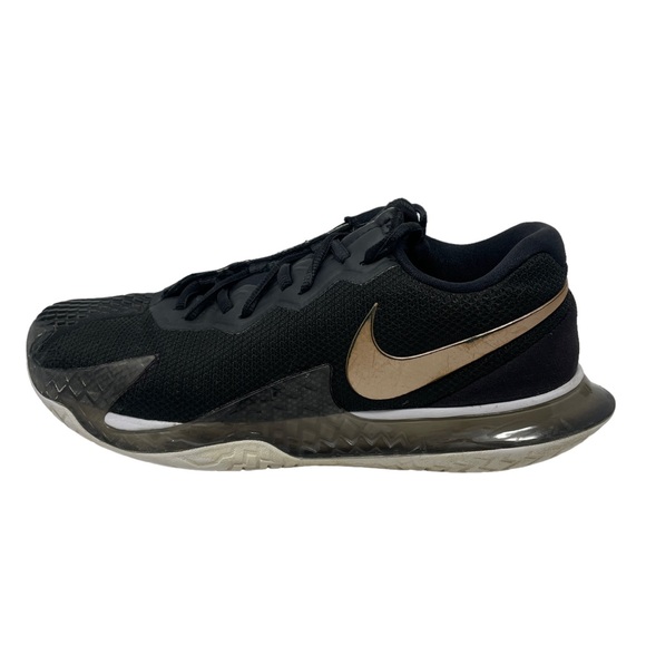 Nike Zoom Vapor Cage 4 Black Metallic Bronze Womens Size 8.5 CD0431-006 - Picture 6 of 9